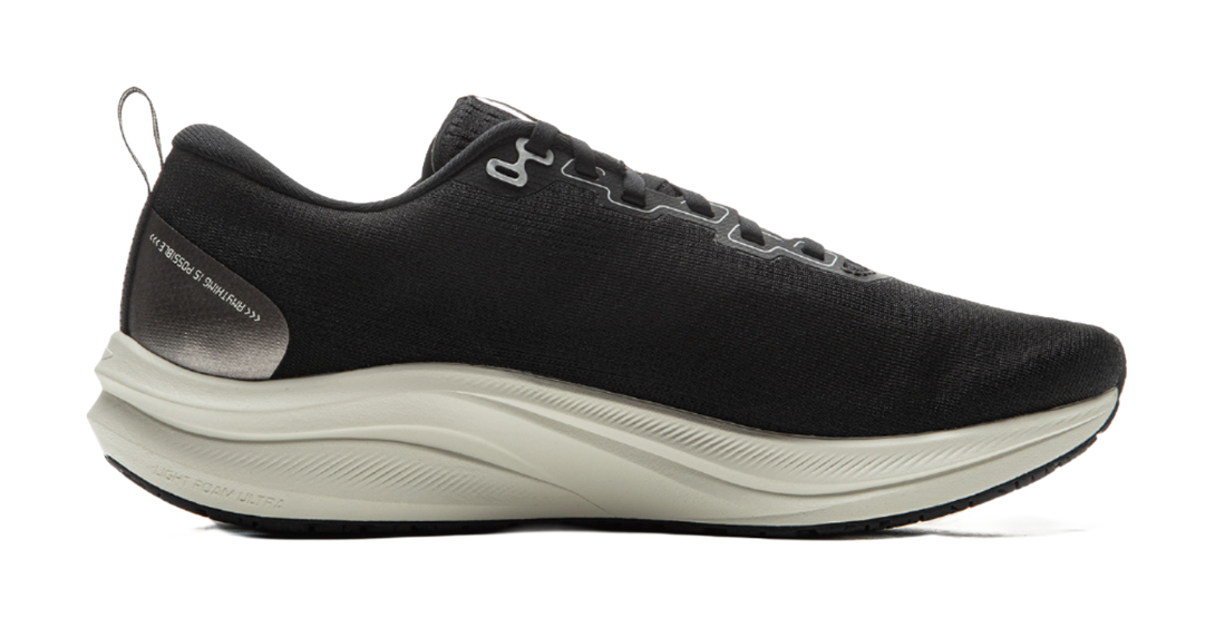 LiNing Red Hare 8 Cushioning Anti-Slip Wear-Resistant Breathable Lightweight Rebound Low-Top Running Shoes Men's Black 