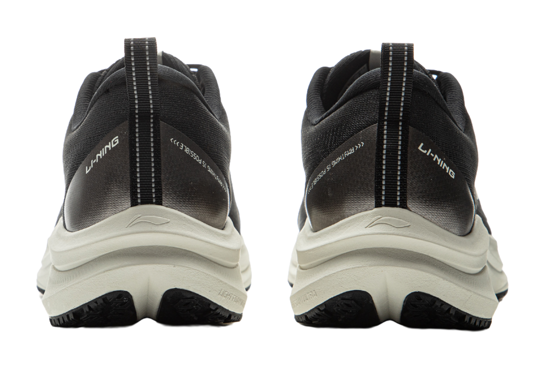 LiNing Red Hare 8 Cushioning Anti-Slip Wear-Resistant Breathable Lightweight Rebound Low-Top Running Shoes Men's Black 