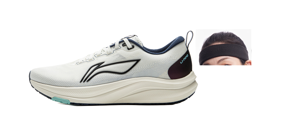 LiNing Red Hare 8 Cushioning Anti-Slip Wear-Resistant Breathable Lightweight Rebound Low-Top Running Shoes Men's White 