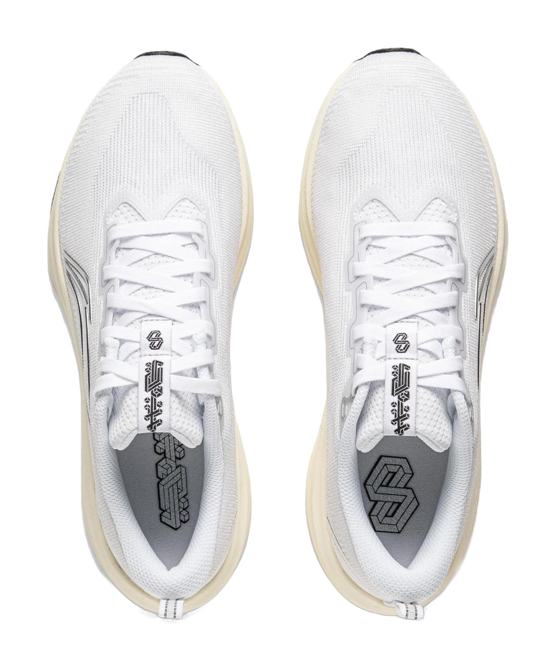 LiNing Red Hare 8 Cushioning, Slip Resistant, Lightweight Low Top Training Racing Running Shoes Women's Gray White 