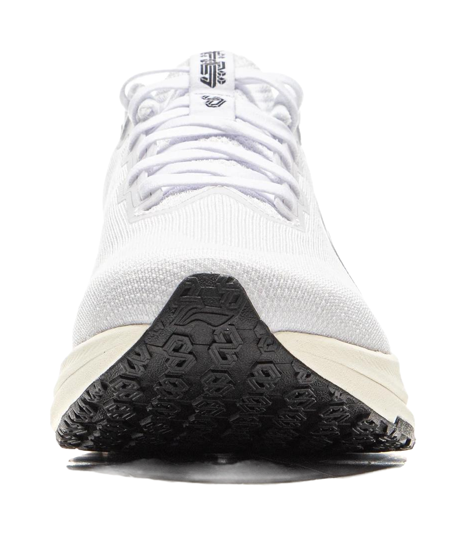 LiNing Red Hare 8 Cushioning, Slip Resistant, Lightweight Low Top Training Racing Running Shoes Women's Gray White 