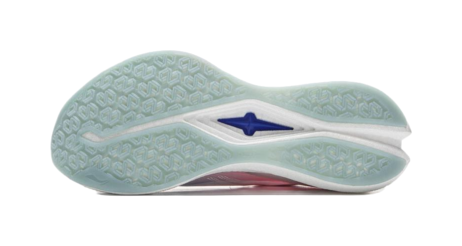 LiNing Red Hare 8PRO Abrasion Resistant Slip Resistant Low Top Racing Running Shoes Women's White Blue Pink 