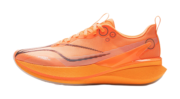 LiNing Red Hare 8PRO Breathable And Resilient Low Top Training Racing Running Shoes Men's Fluorescent Melon Orange 