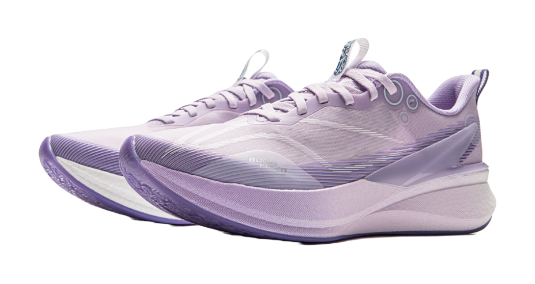 LiNing Red Hare 8PRO Breathable Support Rebound Low top Racing Running Shoes Women's Condensed Purple 