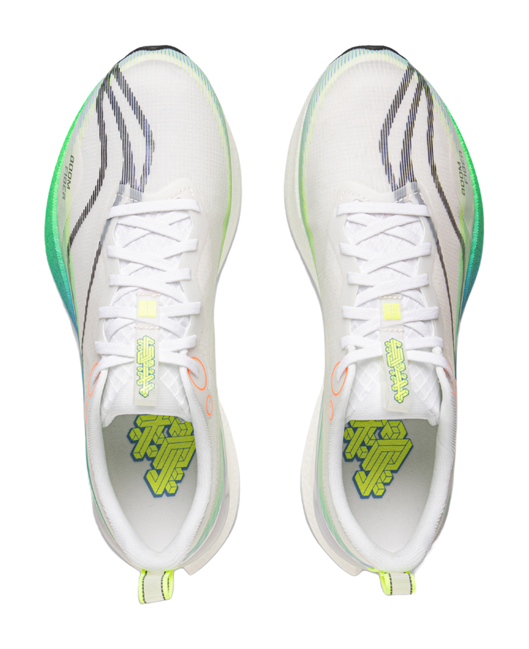 LiNing Red Hare 8PRO Cushioning Lightweight Low Top Training Racing Running Shoes Men's Standard White 