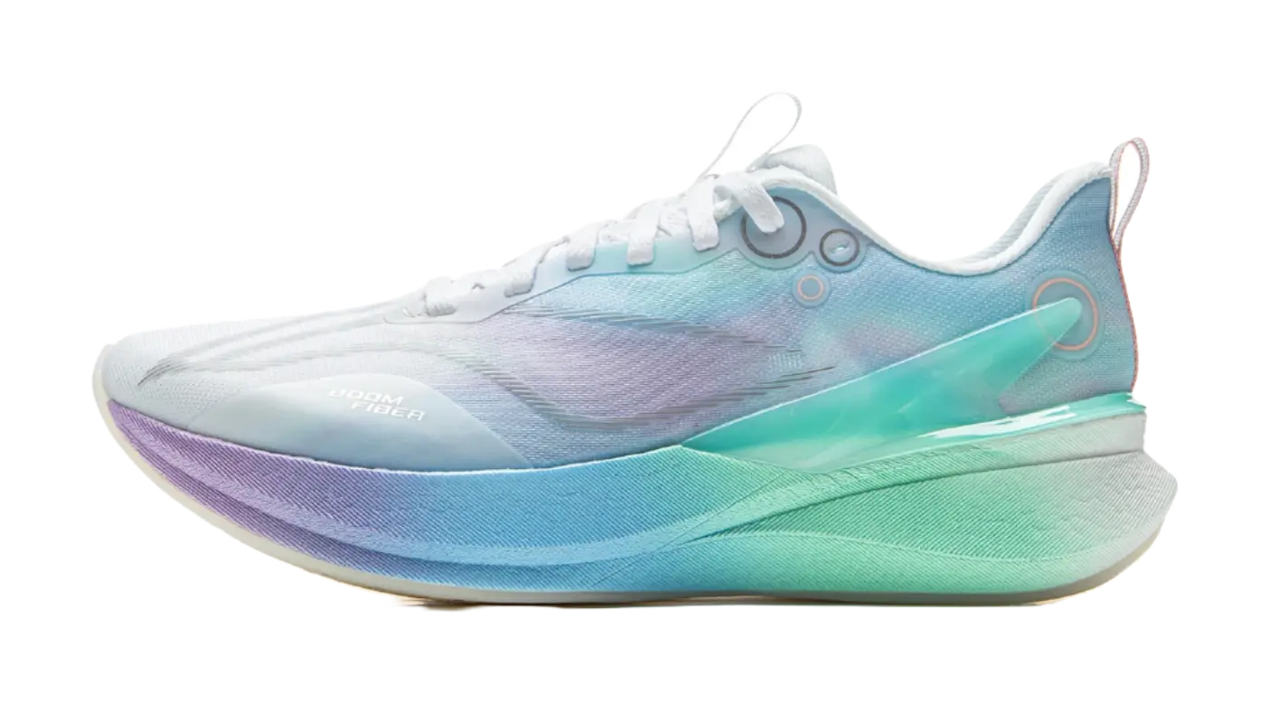 LiNing Red Hare 8PRO Lightweight Rebound Low Top Casual Training Racing Running Shoes Womens White  vjsneaker.com