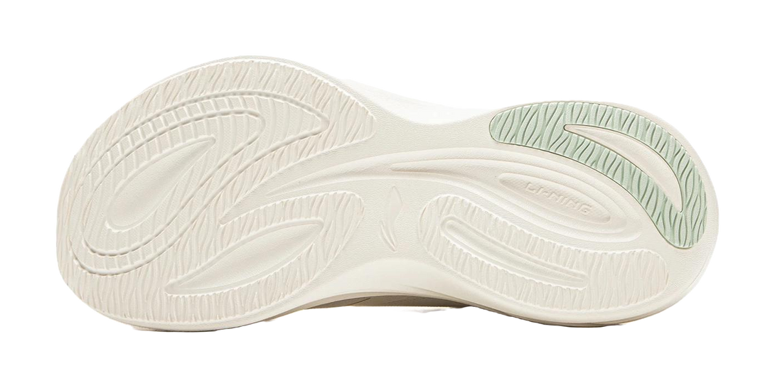 LiNing Ride Waves V2 Slip Resistant Cushioning Abrasion Resistant Lightweight Low Top Running Shoes Women's Mist White 