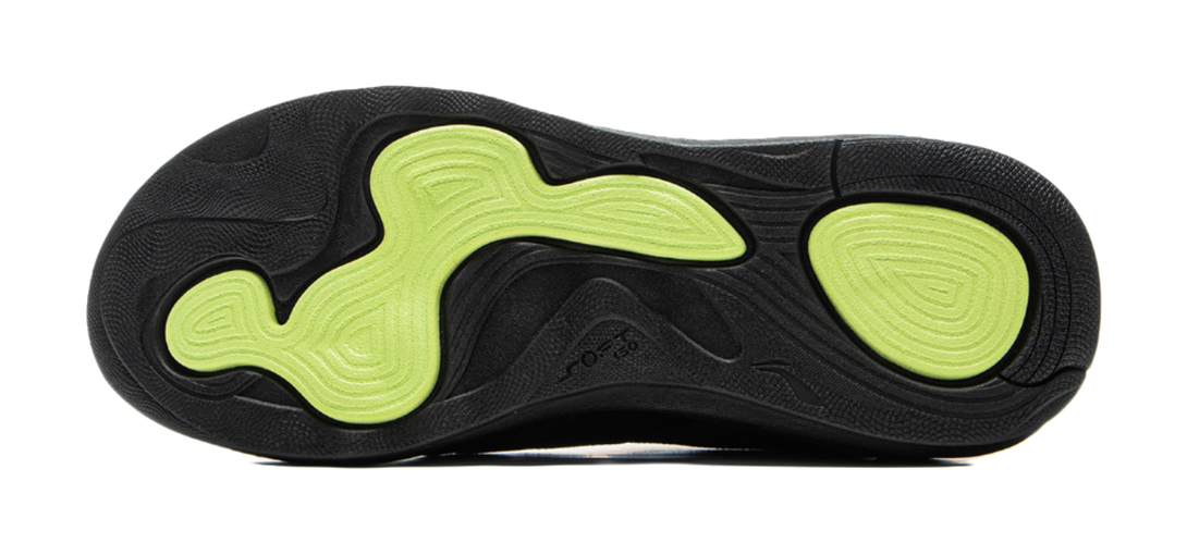 LiNing SOFT GO 2 Shock Absorbing, Non Slip, Wear Resistant, Breathable And Lightweight Low Top Casual Shoes Men's Black 