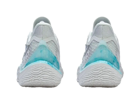 LiNing SONIC 11 Ride Waves Anti-Slip And Wear-Resistant Rebound Low-Top Performance Basketball Shoes Mist White 