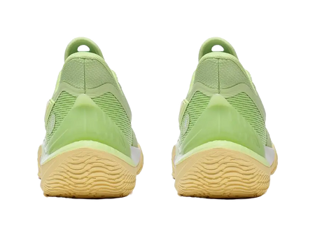 LiNing SONIC 11 Valley Rain Cushioning Anti-Slip And Wear-Resistant Low-Top Basketball Shoes Mens Butterfly Pink Green 