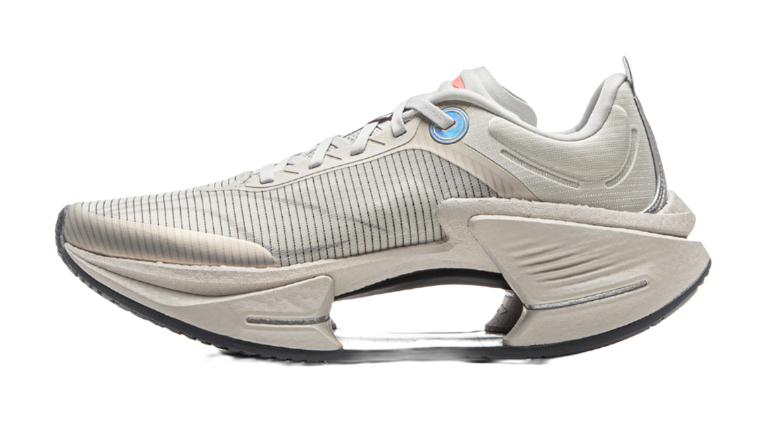 LiNing Shadow 3 ESSENTIAL Cushioning, Slip Resistant, Supportive, And Resilient Low top Running Shoes Men's White Black 