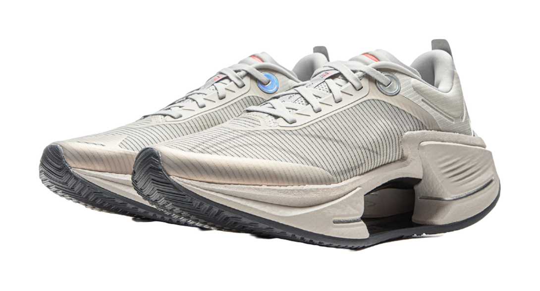 LiNing Shadow 3 ESSENTIAL Cushioning, Slip Resistant, Supportive, And Resilient Low top Running Shoes Men's White Black 