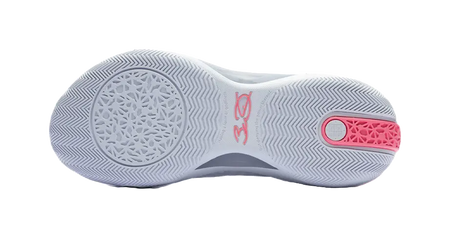 LiNing Shadow 3 Shock Absorbers Slip Resistant Abrasion Resistant Mid top Basketball Shoes Mens Standard White 