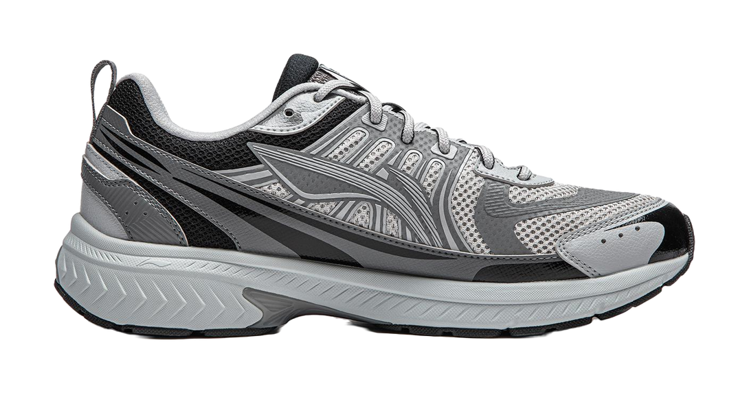 LiNing Shake 1.0 V3 Cushioning Low top Casual Running Shoes Men's Gray 