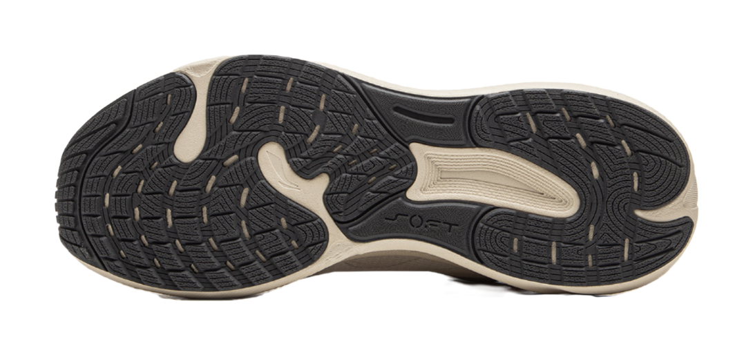 LiNing Shock Absorbers Abrasion Resistant Slip Resistant Low top Casual Shoes Men's White Gray 