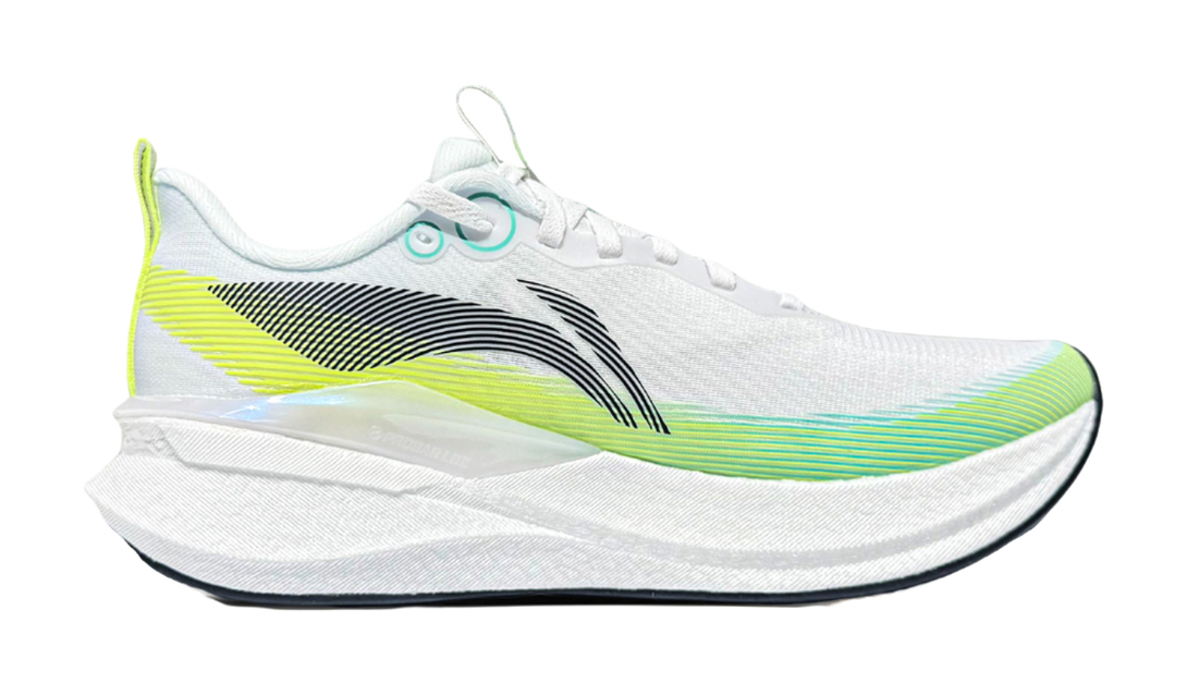 LiNing Slip Resistant Abrasion Resistant Low top Training Racing Running Shoes Women's White 