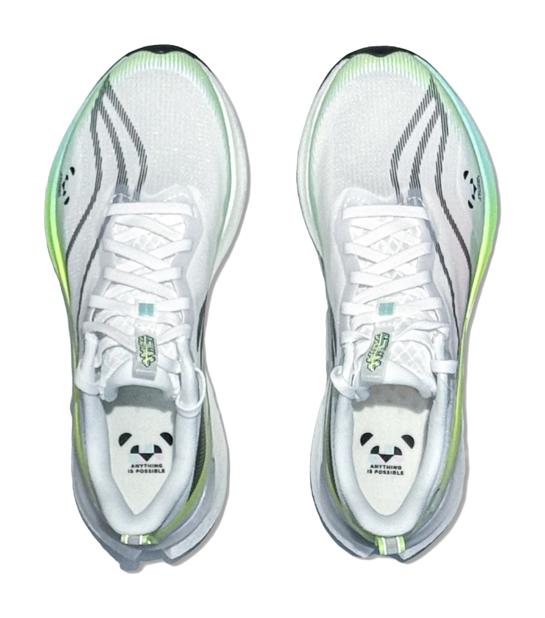 LiNing Slip Resistant Abrasion Resistant Low top Training Racing Running Shoes Women's White 