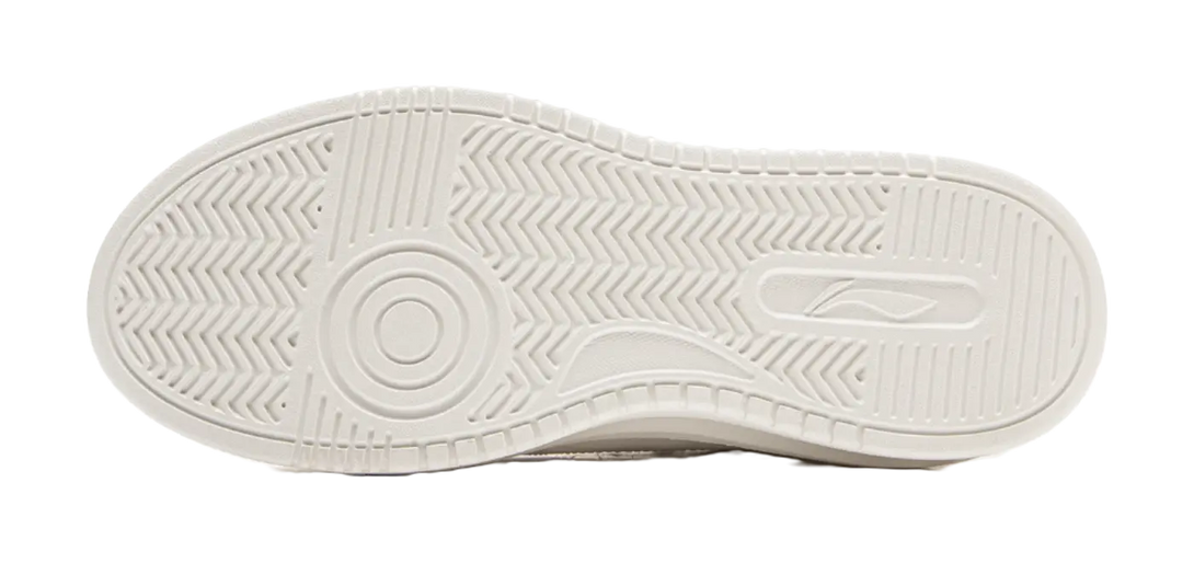 LiNing Slip Resistant Shock Absorbers With Abrasion Resistant Properties Low Top Skateboard Shoes Men's Mist White 