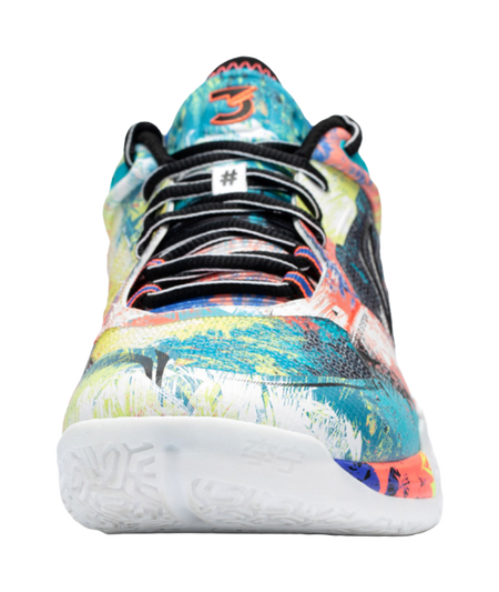 LiNing Slip Resistant, Abrasion Resistant, Breathable, Supportive Low top Badminton Shoes Unisex Blue Pink 