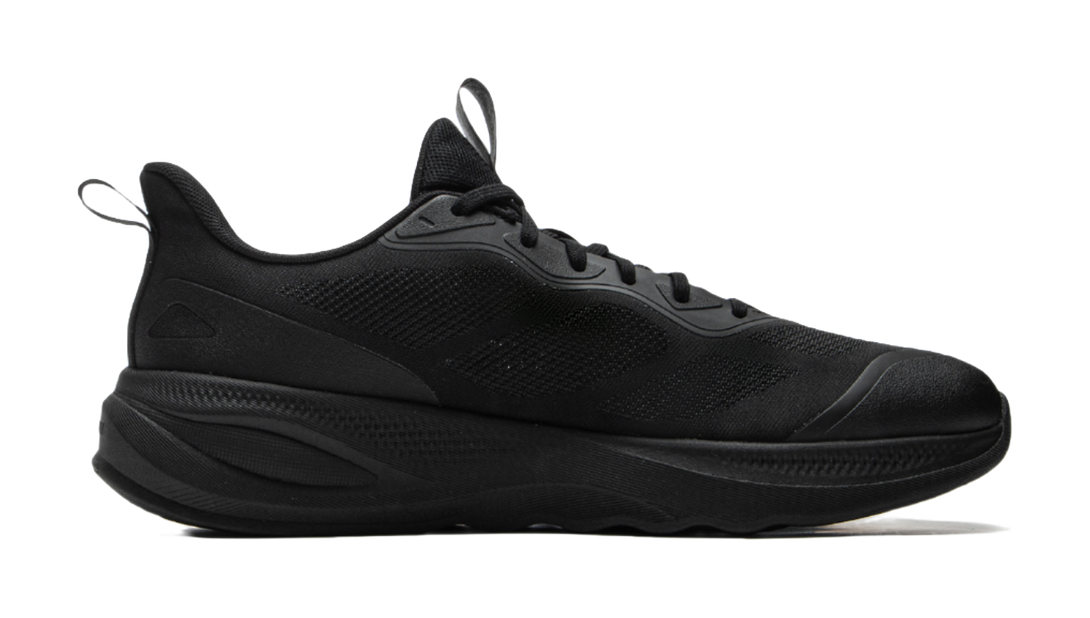 LiNing Soft Go 2 V4 Shock Absorbers Slip Resistant Abrasion Resistant Lightweight Low top Casual Shoes Men's Black 