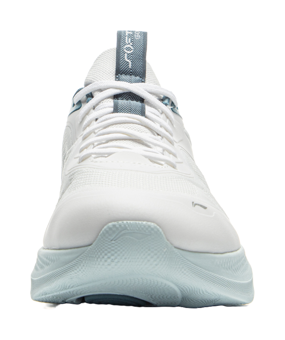 LiNing Soft Go 2 V4 Shock Absorbers Slip Resistant Abrasion Resistant Low top Casual Shoes Men's White 