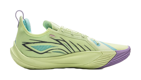 LiNing Sonic 13 Cushioning Abrasion Resistant Support Low Top Basketball Shoes Mens Green 