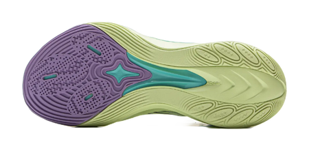 LiNing Sonic 13 Cushioning Abrasion Resistant Support Low Top Basketball Shoes Mens Green 