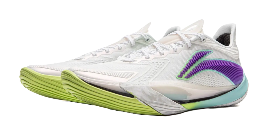 LiNing Sonic 13v2 Shock Absorbers Rebound Low top Basketball Shoes Men's 