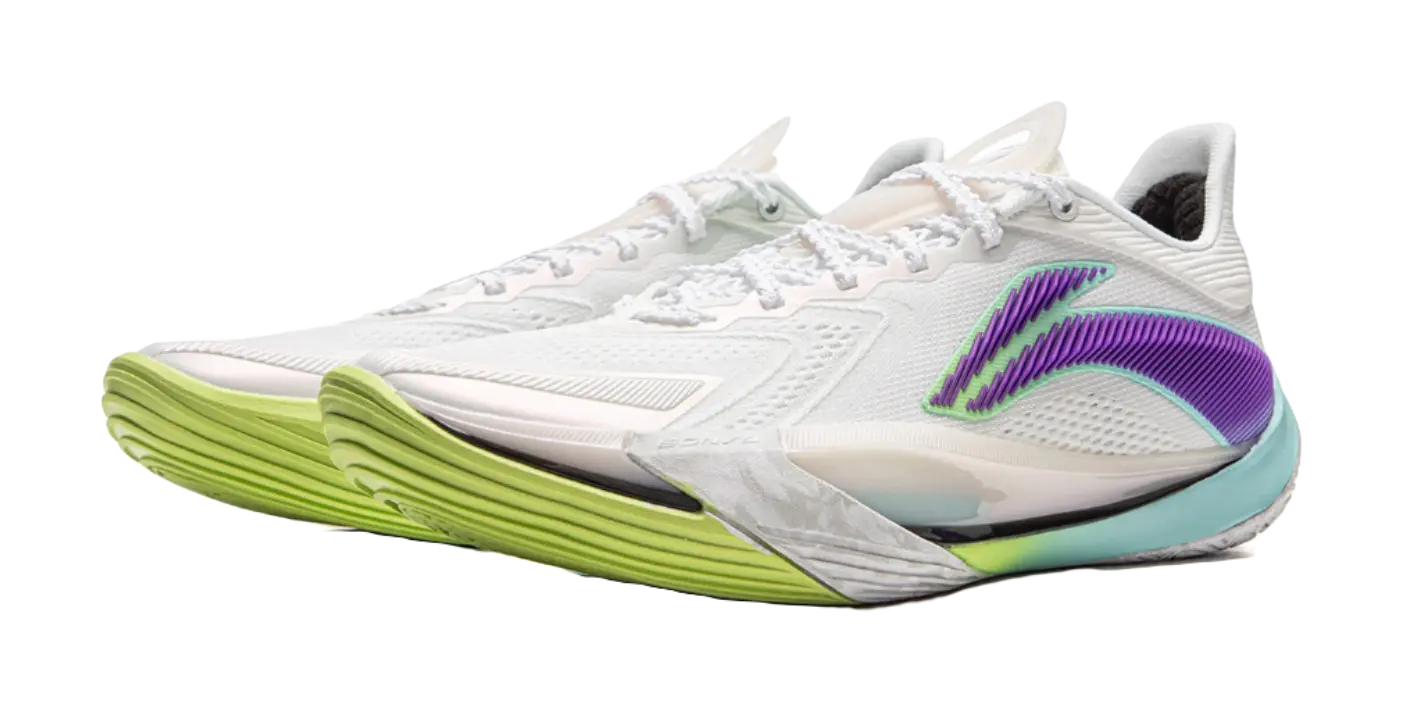 LiNing Sonic 13v2 Shock Absorbers Rebound Low top Basketball Shoes Men's 