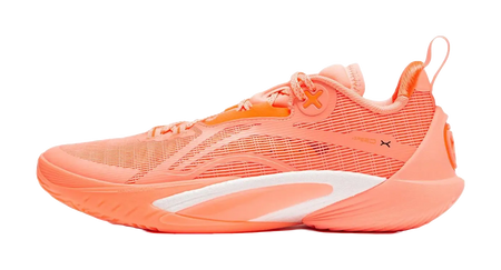 LiNing Speed 10 Abrasion Resistant Breathable Low top Basketball Shoes Mens Neon Orange  vjsneaker.com