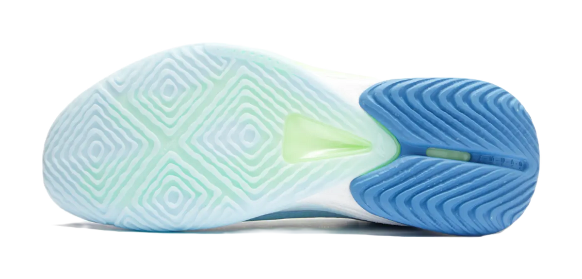 LiNing Speed 10 BOOM Technology Slip-Resistant Breathable Support Rebound Low-Top Basketball Shoes Mens Aurora Blue  vjsneaker.com