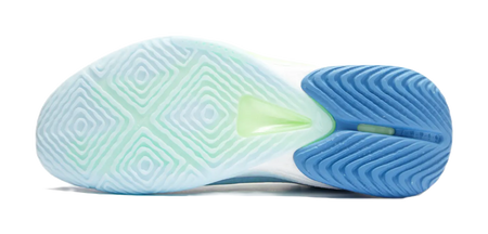 LiNing Speed 10 BOOM Technology Slip-Resistant Breathable Support Rebound Low-Top Basketball Shoes Mens Aurora Blue  vjsneaker.com