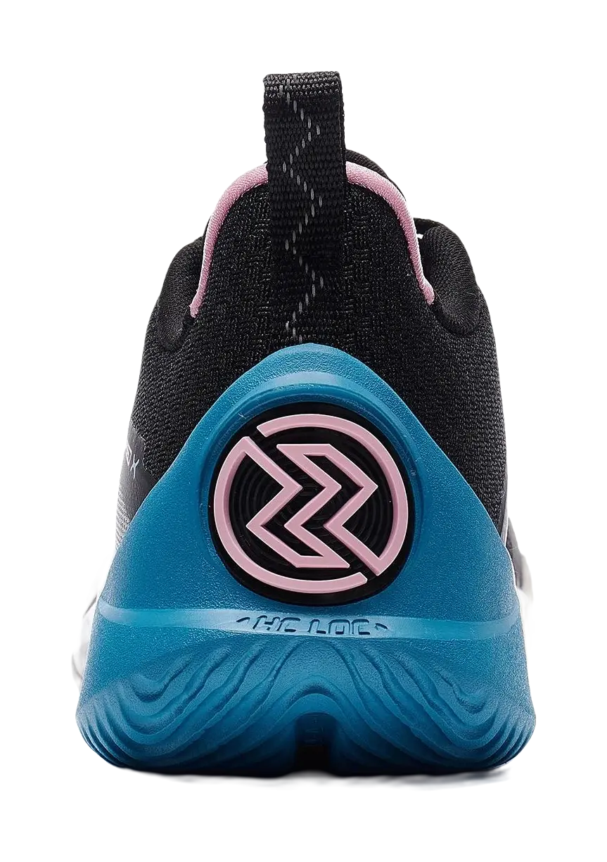 LiNing Speed 10 Cushioning Slip Resistant Abrasion Resistant Breathable Low top Basketball Shoes Mens Black  vjsneaker.com