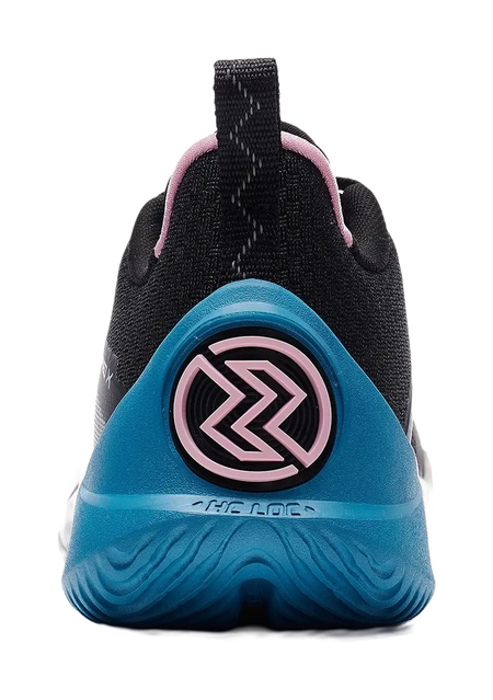 LiNing Speed 10 Cushioning Slip Resistant Abrasion Resistant Breathable Low top Basketball Shoes Mens Black  vjsneaker.com