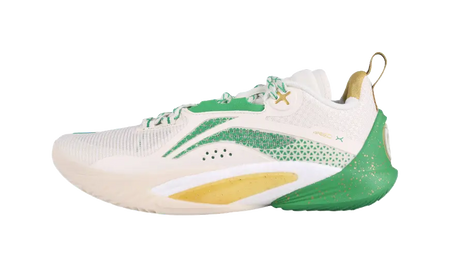 LiNing Speed 10 Cushioning, Slip Resistant, Abrasion Resistant, Breathable Low Top Basketball Shoes Mens Green  vjsneaker.com