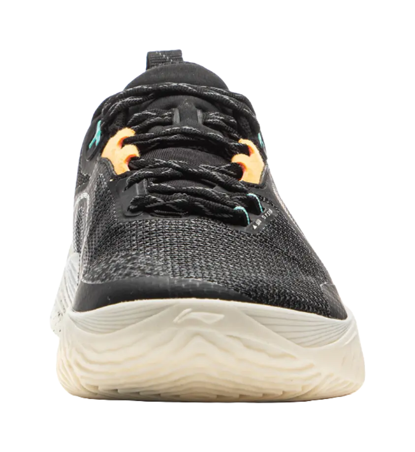 LiNing Speed 10 Shock Absorbers Slip Resistant Abrasion Resistant Breathable Low top Basketball Shoes Mens Black  vjsneaker.com