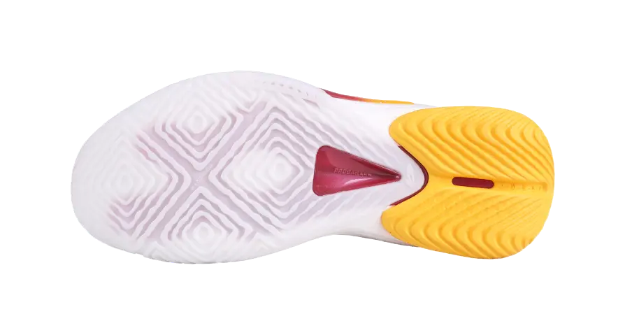 LiNing Speed 10 Shock Absorbers Slip Resistant Abrasion Resistant Breathable Low top Basketball Shoes Mens Yellow  vjsneaker.com