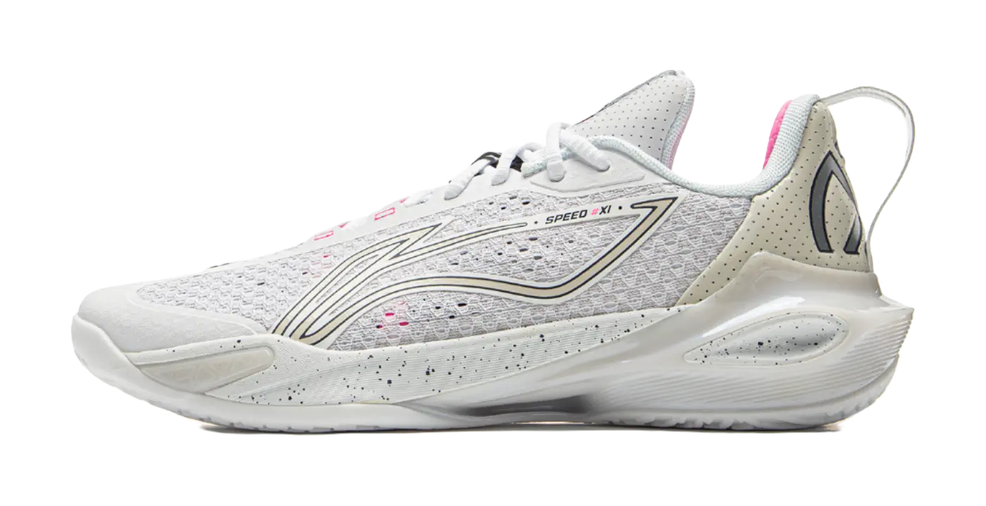 LiNing Speed 11 - Basketball Shoes Mens White 