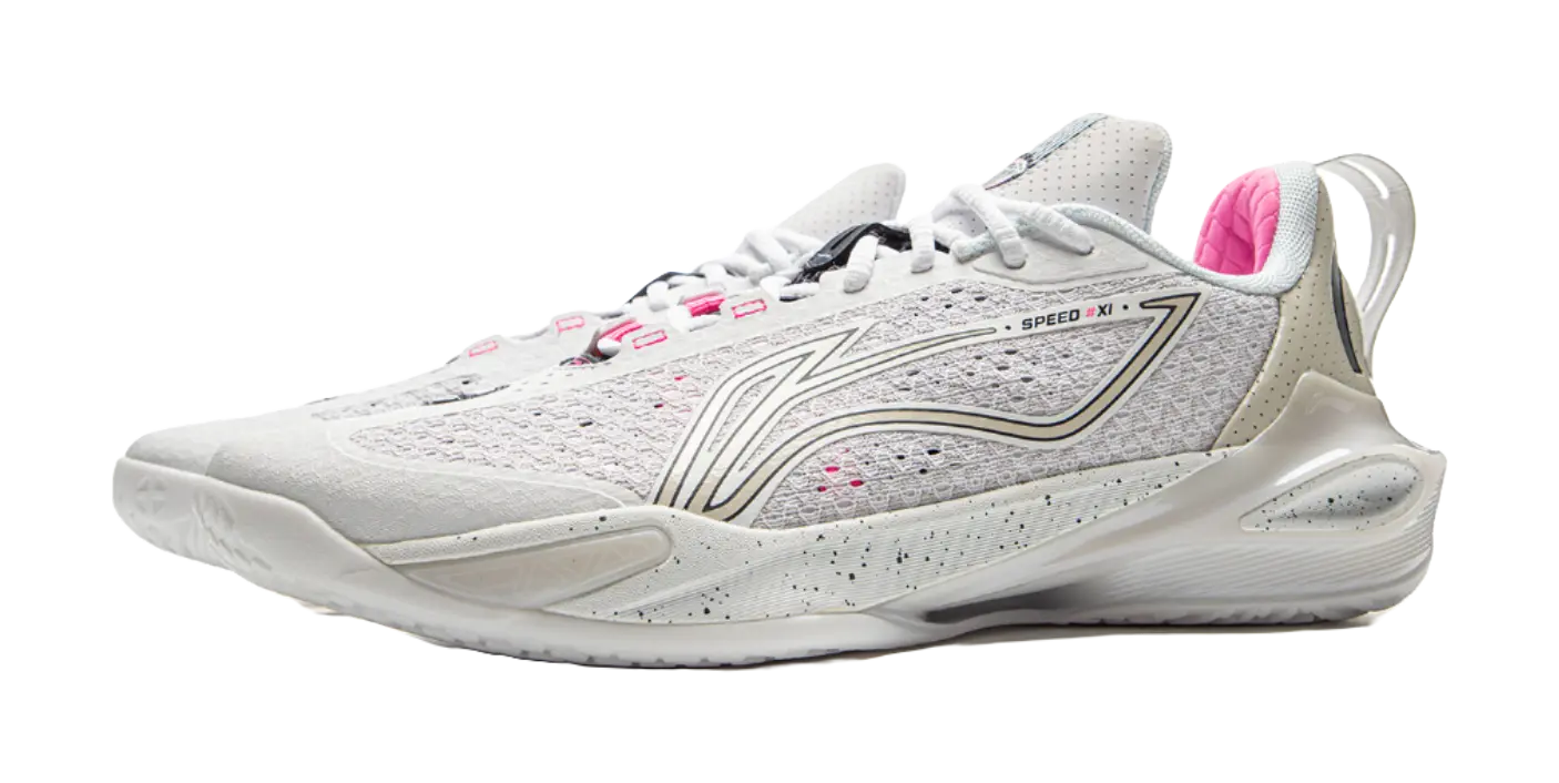 LiNing Speed 11 - Basketball Shoes Mens White 