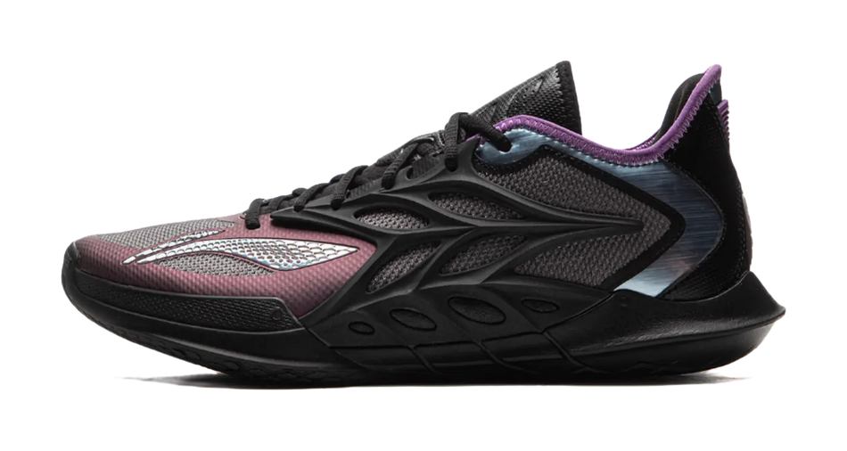 LiNing Speed 12 Black Soul - Basketball Shoes for Men Black Grey 