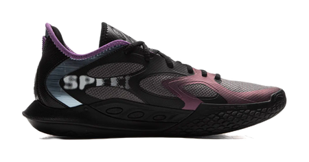 LiNing Speed 12 Black Soul - Basketball Shoes for Men Black Grey 