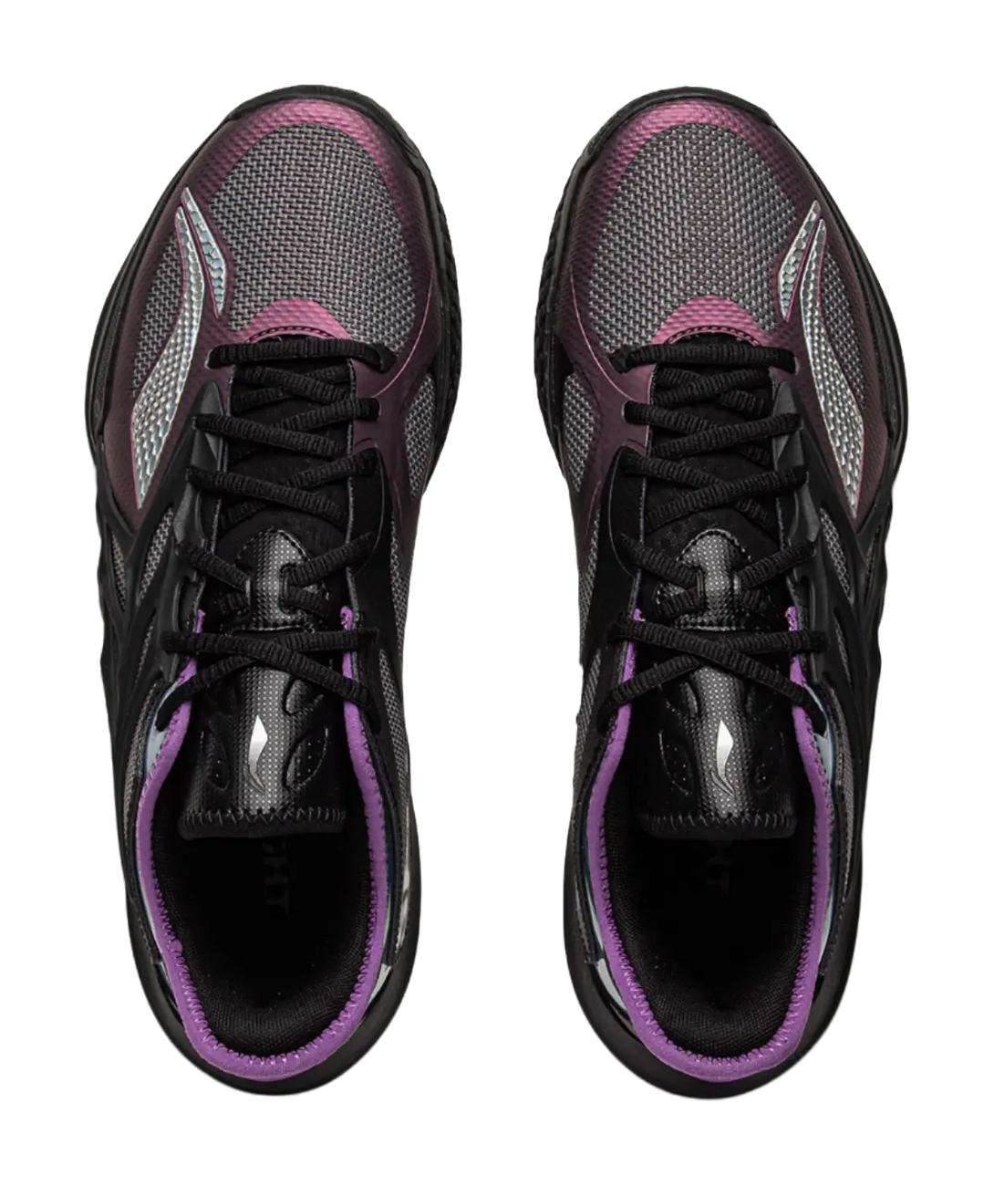 LiNing Speed 12 Black Soul - Basketball Shoes for Men Black Grey 