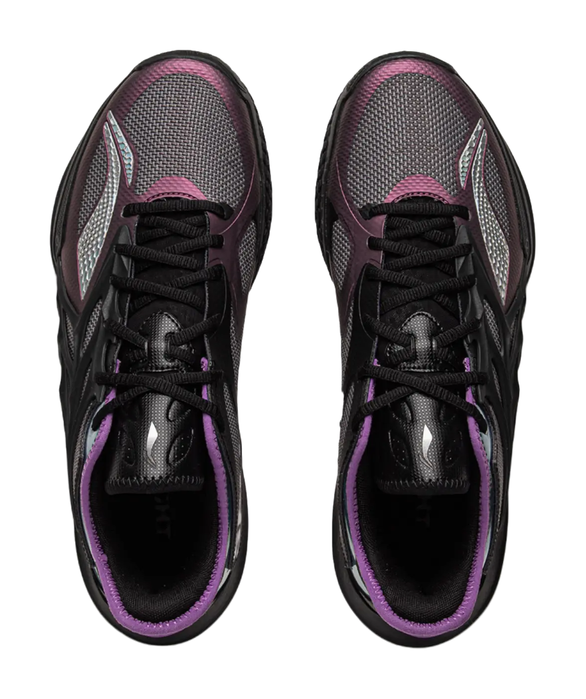 LiNing Speed 12 Black Soul - Basketball Shoes for Men Black Grey 