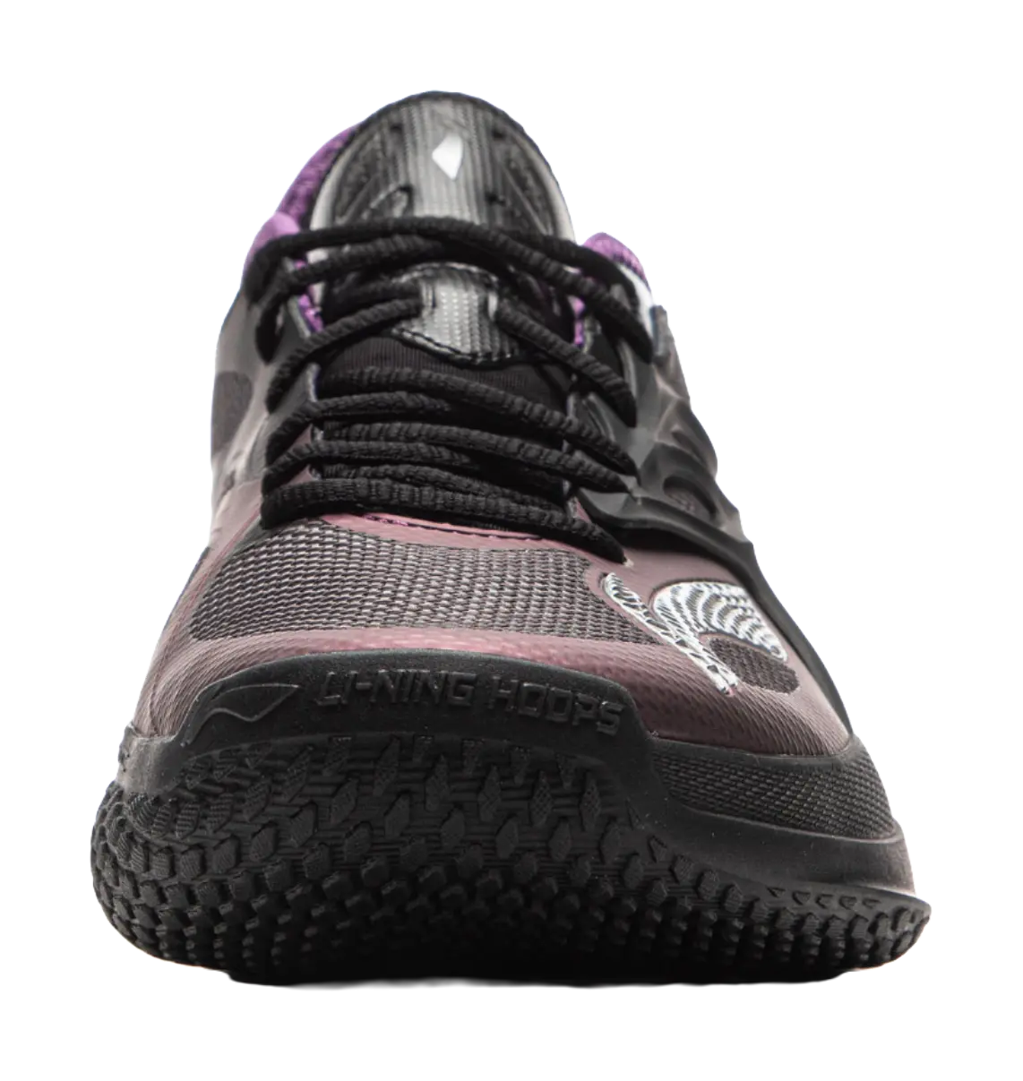 LiNing Speed 12 Black Soul - Basketball Shoes for Men Black Grey 