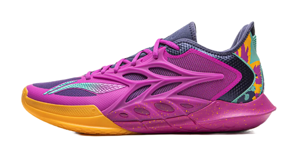 LiNing Speed 12 Jungle POP - Purple Basketball Shoes for Men 