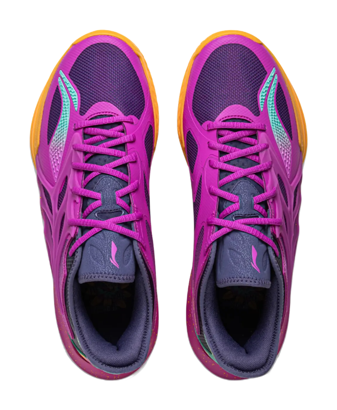 LiNing Speed 12 Jungle POP - Purple Basketball Shoes for Men 