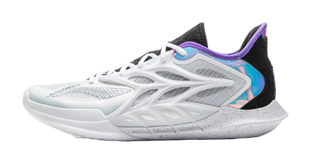 LiNing Speed 12 Tempered - White Basketball Shoes for Men 