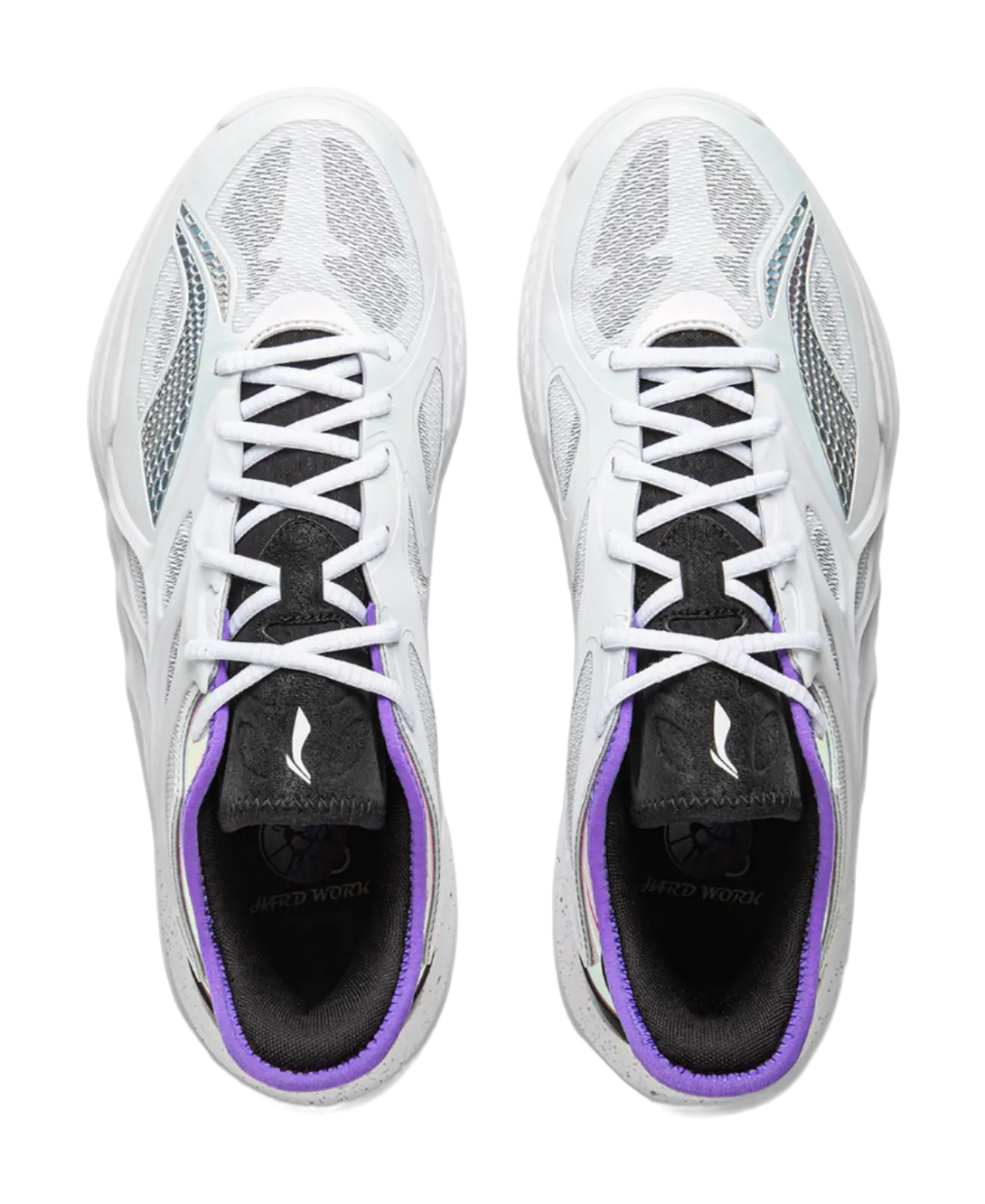 LiNing Speed 12 Tempered - White Basketball Shoes for Men 