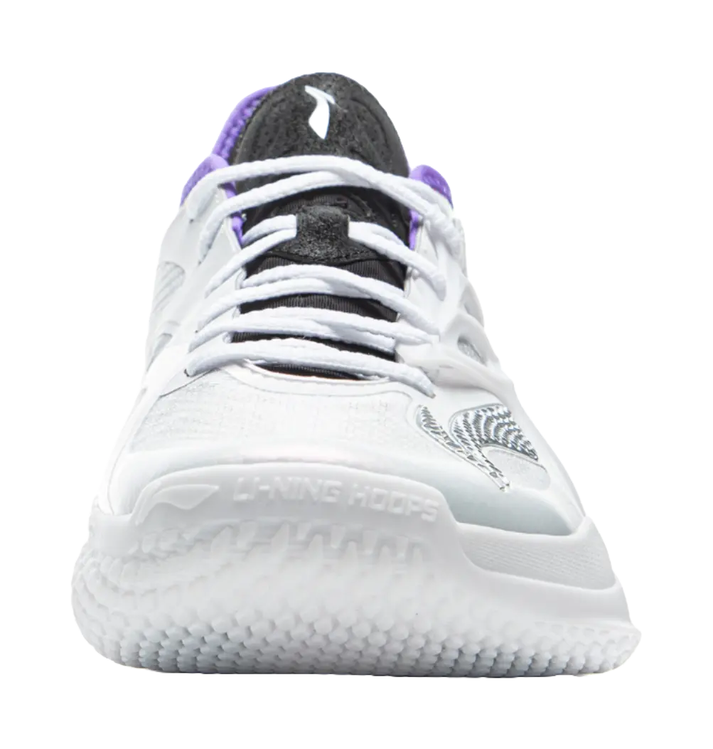 LiNing Speed 12 Tempered - White Basketball Shoes for Men 