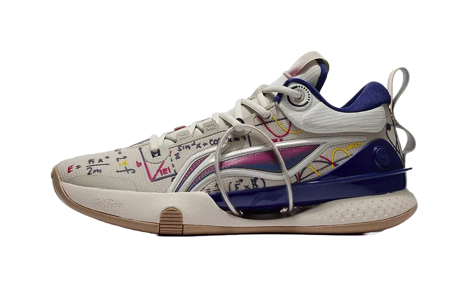 LiNing Speed 8 - Basketball Shoes Mens Oat Gray 